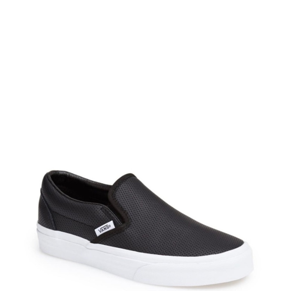 Vans Classic Leather Slip-on Sneaker